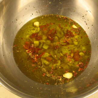 Greek Isle (Lemon, Pepper, Chives, Oregano)