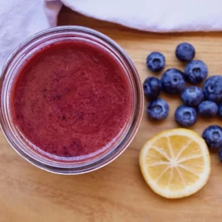 Lemon Blueberry White